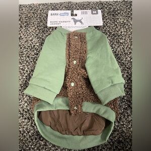 Bark Box Varsity Sweater NWT